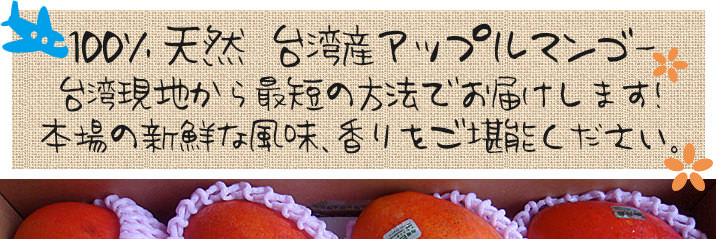 台湾アップルマンゴー01